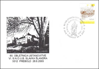 60. OBLETNICA USTANOVITVE VI. S.N.O.U.B. SLAVKA ŠLANDRA